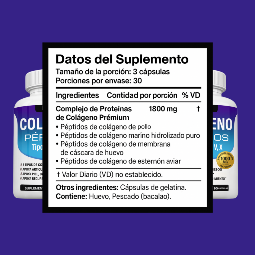 Nuvia® Péptidos Colágeno Natural