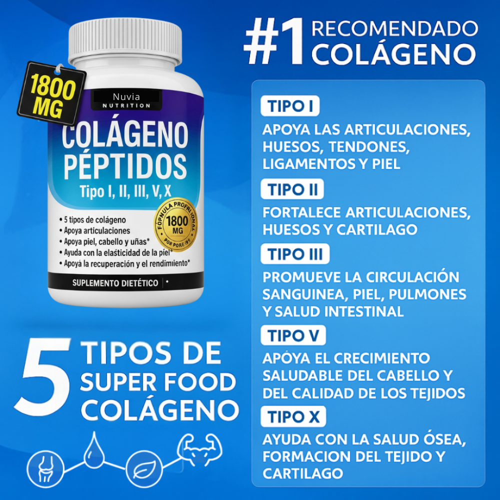 Nuvia® Péptidos Colágeno Natural